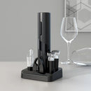 Abridor de Vinho Elétrico Recarregável com Design Sofisticado Lenogue