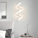 Arandela Espiral Led com 3 Cores para Quarto Sala e Corredor Lenogue