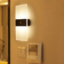 Arandela Led de Parede com Sensor Touch e Usb para Quarto Lenogue