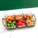 Bandeja Multifuncional para Lanches com Potes Organizadores Lenogue