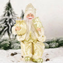 Boneco Papai Noel 30cm para Decoração de Natal Lenogue