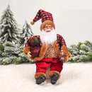 Boneco Papai Noel 30cm para Decoração de Natal Lenogue
