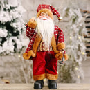 Boneco Papai Noel 30cm para Decoração de Natal Lenogue
