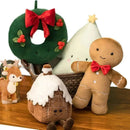 Bonecos de Pelúcia Natalinos para Decoração Lenogue