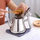 Bule de Aço Premium com Infusor Removível para Chá e Café Lenogue