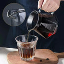 Bule de Café em Vidro Borossilicato com Coador Hario V60 para Preparo Lenogue