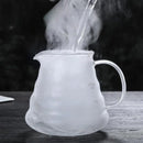 Bule de Café de Vidro Borossilicato com Coador Hario V60 Lenogue