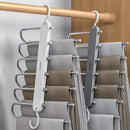 Cabide Organizador de Calças 6 em 1 para Guarda-roupa Lenogue