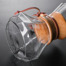 Cafeteira Manual de Vidro Borossilicato com Design Diamante Lenogue