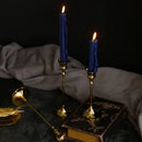 Candelabro Retrô de Metal para Velas e Decoração Clássica Lenogue