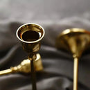 Candelabro Retrô de Metal para Velas e Decoração Clássica Lenogue