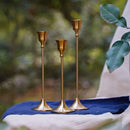 Candelabro Retrô de Metal para Velas e Decoração Clássica Lenogue