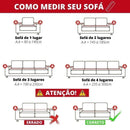 Capa de Sofá Premium à Prova de água e Anti-arranhões Bege Lenogue