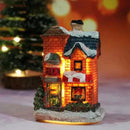 Casas Iluminadas de Natal para Decoração Festiva Lenogue