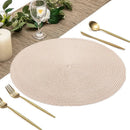 Conjunto de Jogo Americano 6 Peças para Mesa de Jantar Lenogue