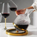 Decanter de Vinho de Vidro Cristal 1500ml para Aeração Lenogue