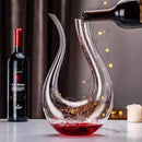 Decanter de Vinho de Vidro em Formato de Cisne 1500ml Lenogue