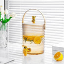 Dispenser de Bebidas 3,6l Transparente com Alça Portátil Lenogue