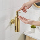 Dispenser de Sabonete Líquido em Aço Inox para Banheiro e Cozinha Lenogue