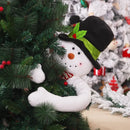 Enfeite de Natal Pelúcia Noel e Boneco de Neve para árvore Lenogue