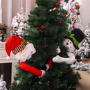 Enfeite de Natal Pelúcia Noel e Boneco de Neve para árvore Lenogue