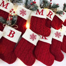 Enfeite Meias de Natal Letras do Alfabeto Lenogue