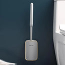 Escova Sanitária de Silicone com Suporte para Banheiro Lenogue