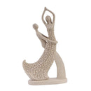 Escultura Abstrata de Casal para Mesa e Decoração Moderna Lenogue