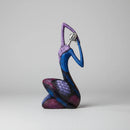Escultura Abstrata Estilo Nórdico em Resina para Decoração Lenogue