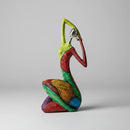 Escultura Abstrata Estilo Nórdico em Resina para Decoração Lenogue