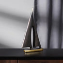 Escultura Barco Veleiro em Resina para Sala e Quarto Lenogue