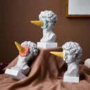 Escultura David de Sorvete Pós-moderno em Resina para Decoração Lenogue