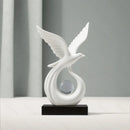 Escultura Decorativa Símbolo de Prosperidade em Resina Premium Lenogue