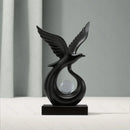 Escultura Decorativa Símbolo de Prosperidade em Resina Premium Lenogue