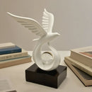Escultura Decorativa Símbolo de Prosperidade em Resina Premium Lenogue