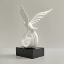 Escultura Decorativa Símbolo de Prosperidade em Resina Premium Lenogue