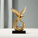 Escultura Decorativa Símbolo de Prosperidade em Resina Premium Lenogue