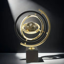 Escultura Globo Abstrato em Metal para Sala e Escritório Lenogue