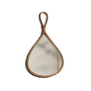 Espelho Oval de Rattan Natural Feito à Mão para Decoração Lenogue
