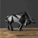 Estátua de Touro em Resina para Decoração de Mesa Lenogue