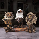 Estátua Decorativa de Animal em Resina Estilo Europeu Lenogue