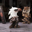 Estátua Decorativa de Animal em Resina Estilo Europeu Lenogue