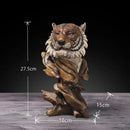 Estátua Decorativa de Animal em Resina Estilo Europeu Lenogue
