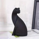 Estátuas de Gatos Decorativas em Resina para Decoração Lenogue