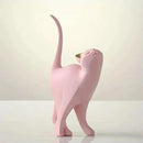 Estátuas de Gatos Decorativas em Resina para Decoração Lenogue