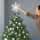 Estrela Brilhante Decorativa para Topo de árvore de Natal Lenogue