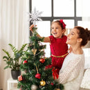 Estrela Brilhante Decorativa para Topo de árvore de Natal Lenogue