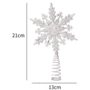 Estrela Brilhante Decorativa para Topo de árvore de Natal Lenogue