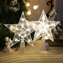 Estrela Led Acrílica para Topo de árvore de Natal Iluminada Lenogue