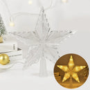 Estrela para árvore de Natal Led com Efeito Cristal Lenogue